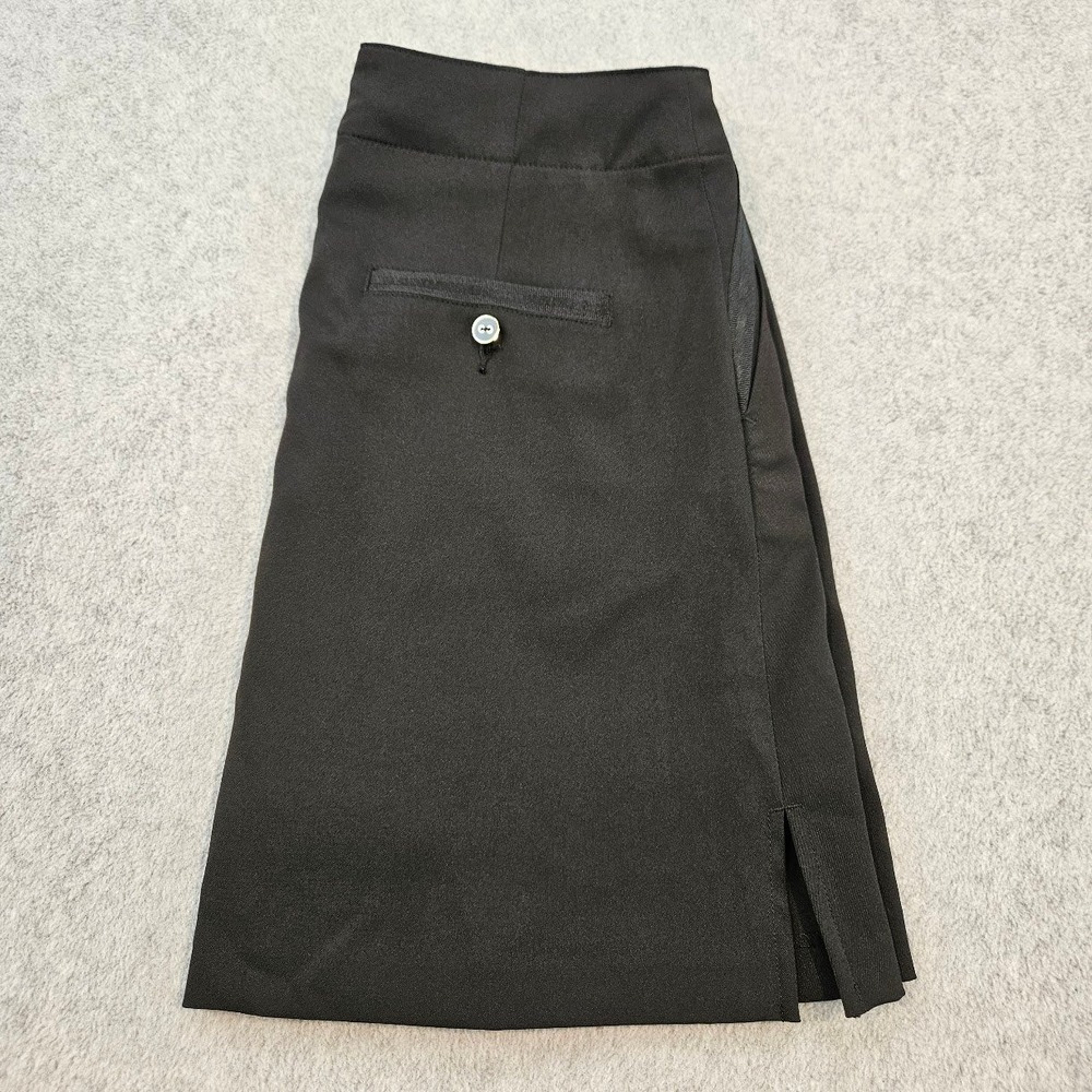 Lady Hagen Black Golf Skort Women Size 2 Active Performance Skirt Pockets Slit